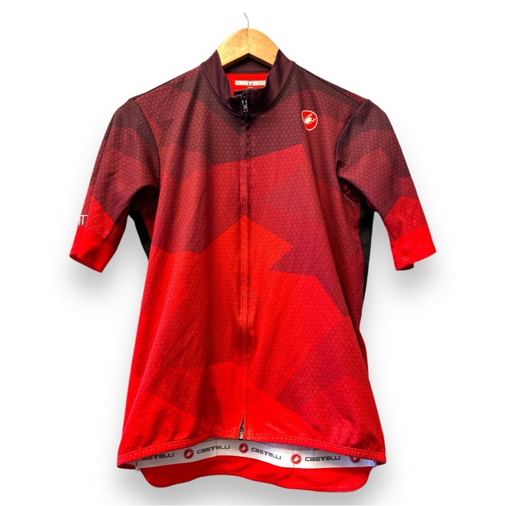 Castelli Women's Red Cycling Jersey